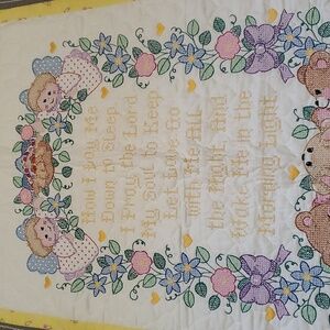 Embroidered Baby Blanket